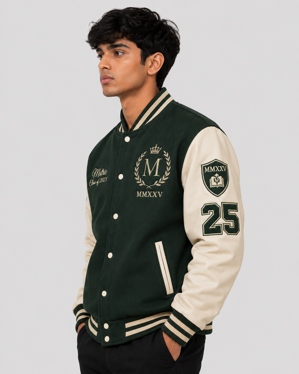Oxford Green Matric Jacket