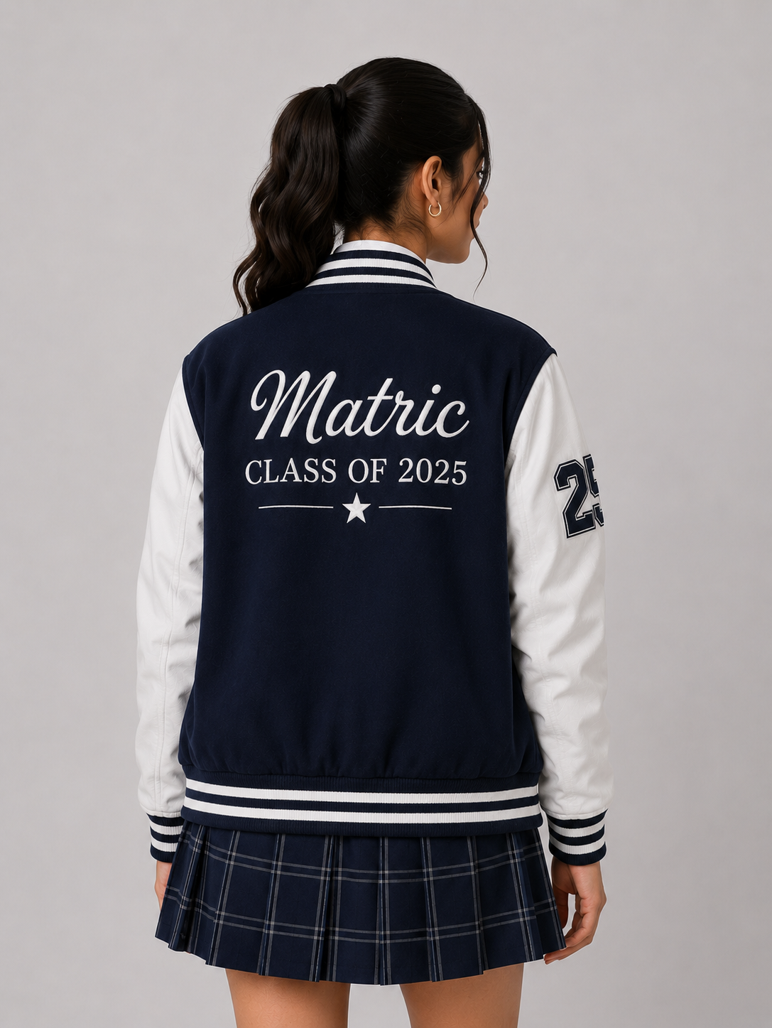 Midnight Navy Matric Jacket