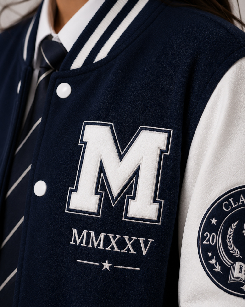 Midnight Navy Matric Jacket