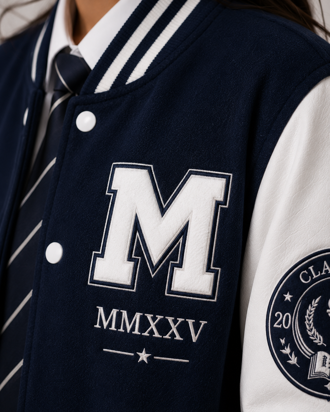 Midnight Navy Matric Jacket