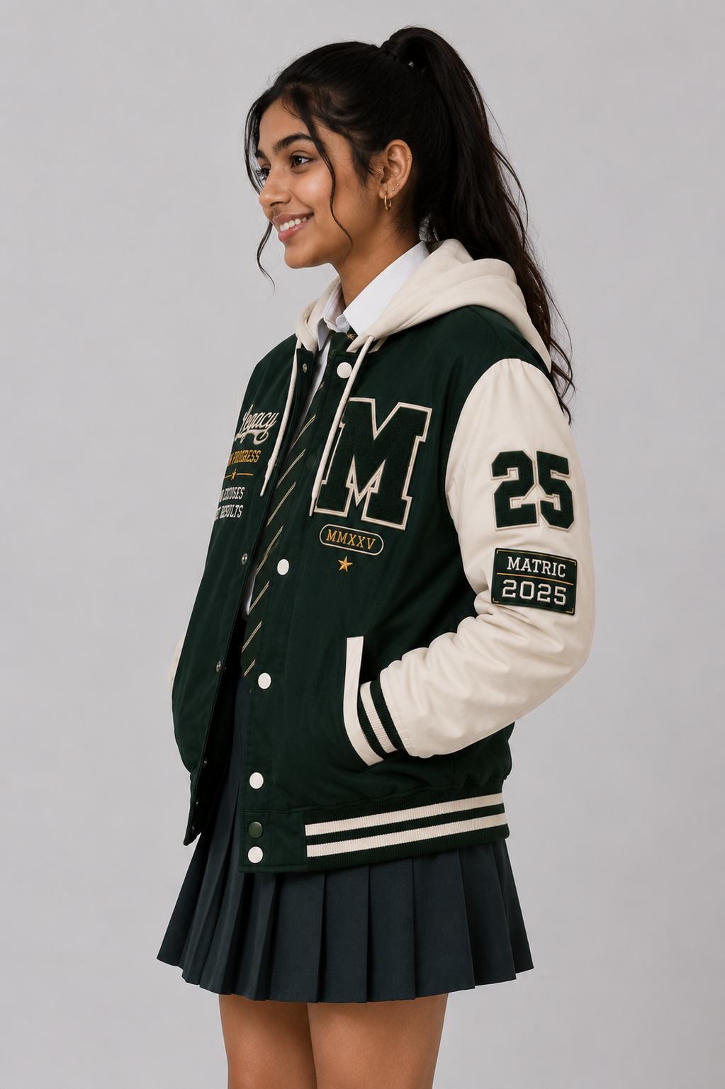 Legacy Hooded Varsity Matric Jacket