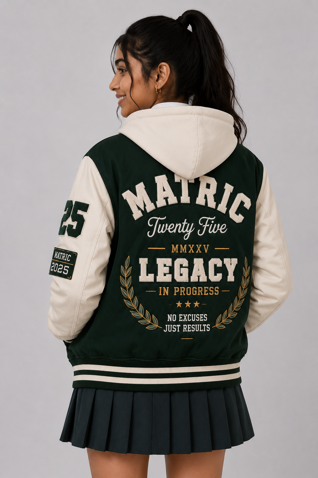Legacy Hooded Varsity Matric Jacket