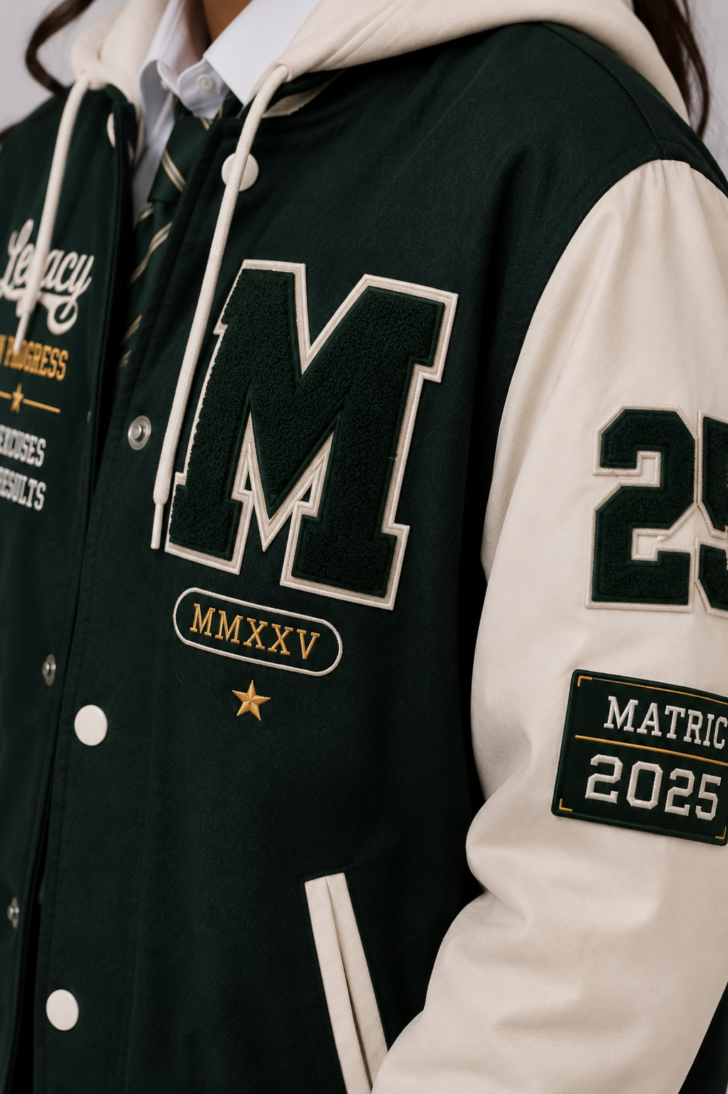 Legacy Hooded Varsity Matric Jacket