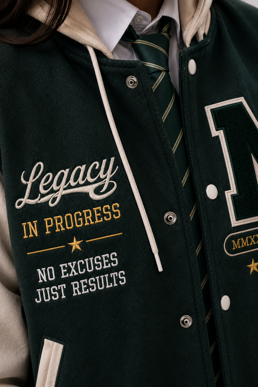 Legacy Hooded Varsity Matric Jacket