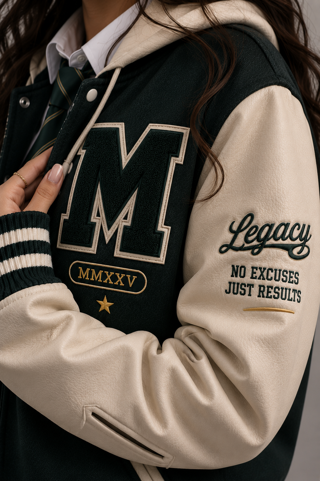 Legacy Hooded Varsity Matric Jacket
