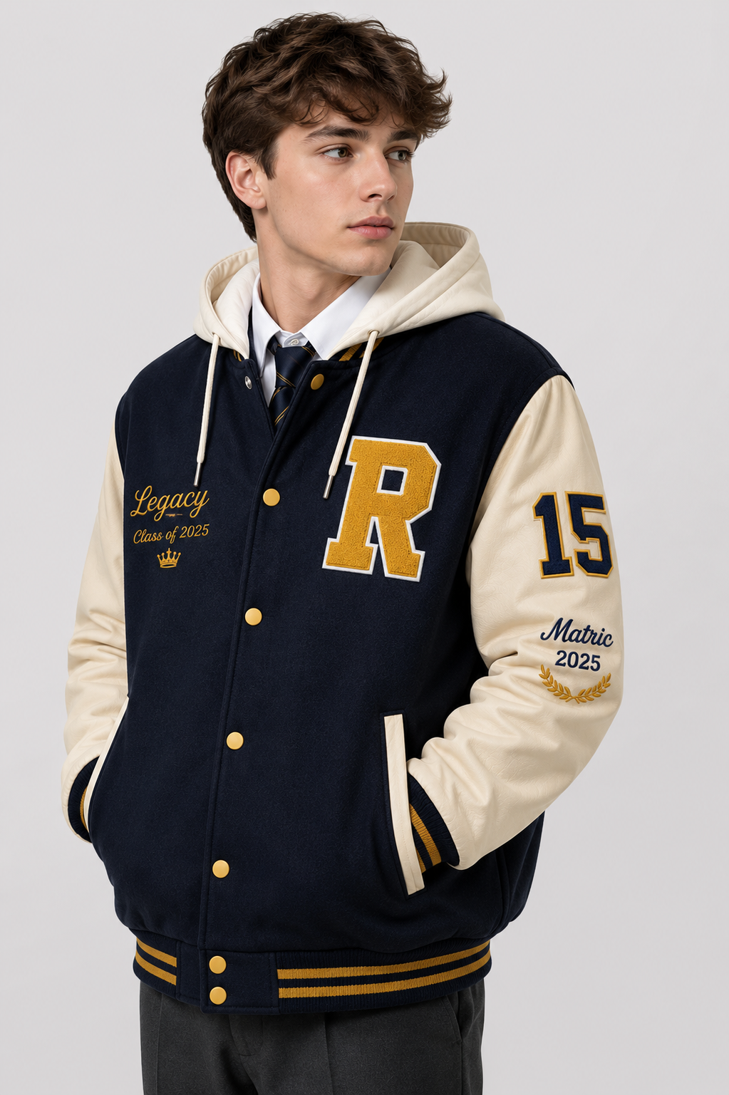 Royal Hooded Heritage Matric Jacket