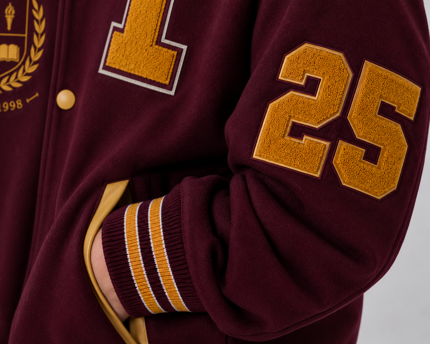 Legacy Maroon Matric Jacket