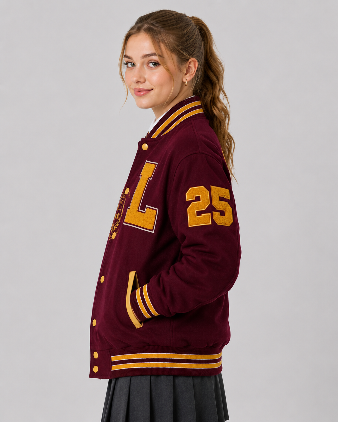 Legacy Maroon Matric Jacket