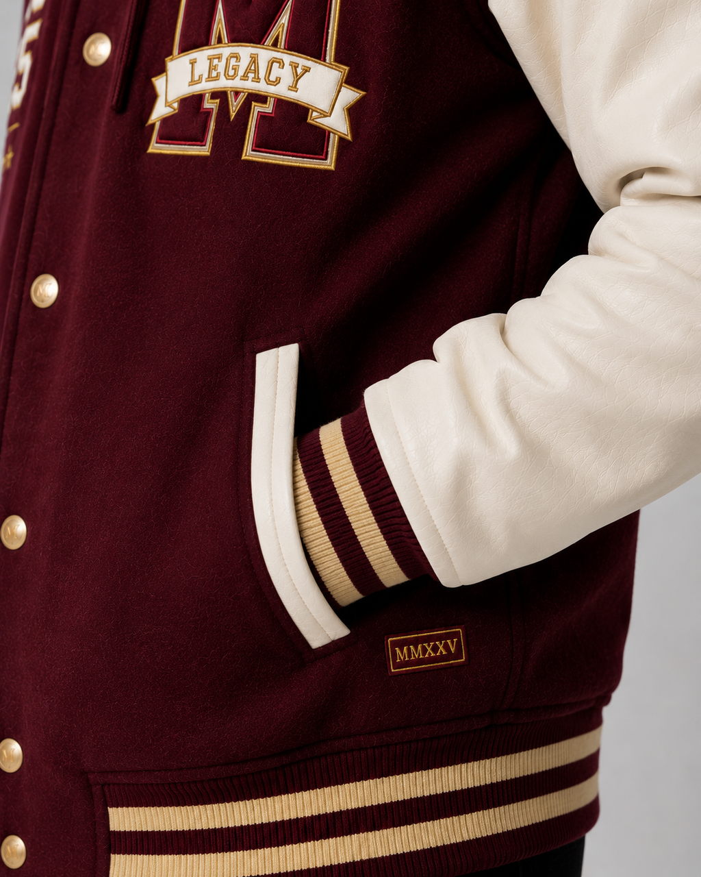 Crimson Hooded Legacy Matric Jacket