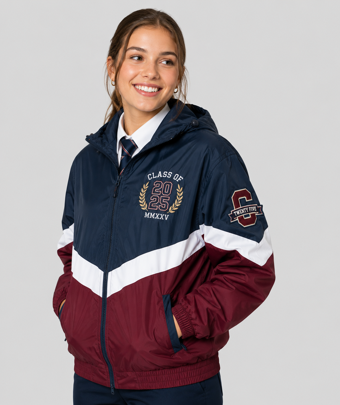 Heritage Track Windbreaker Matric Jacket