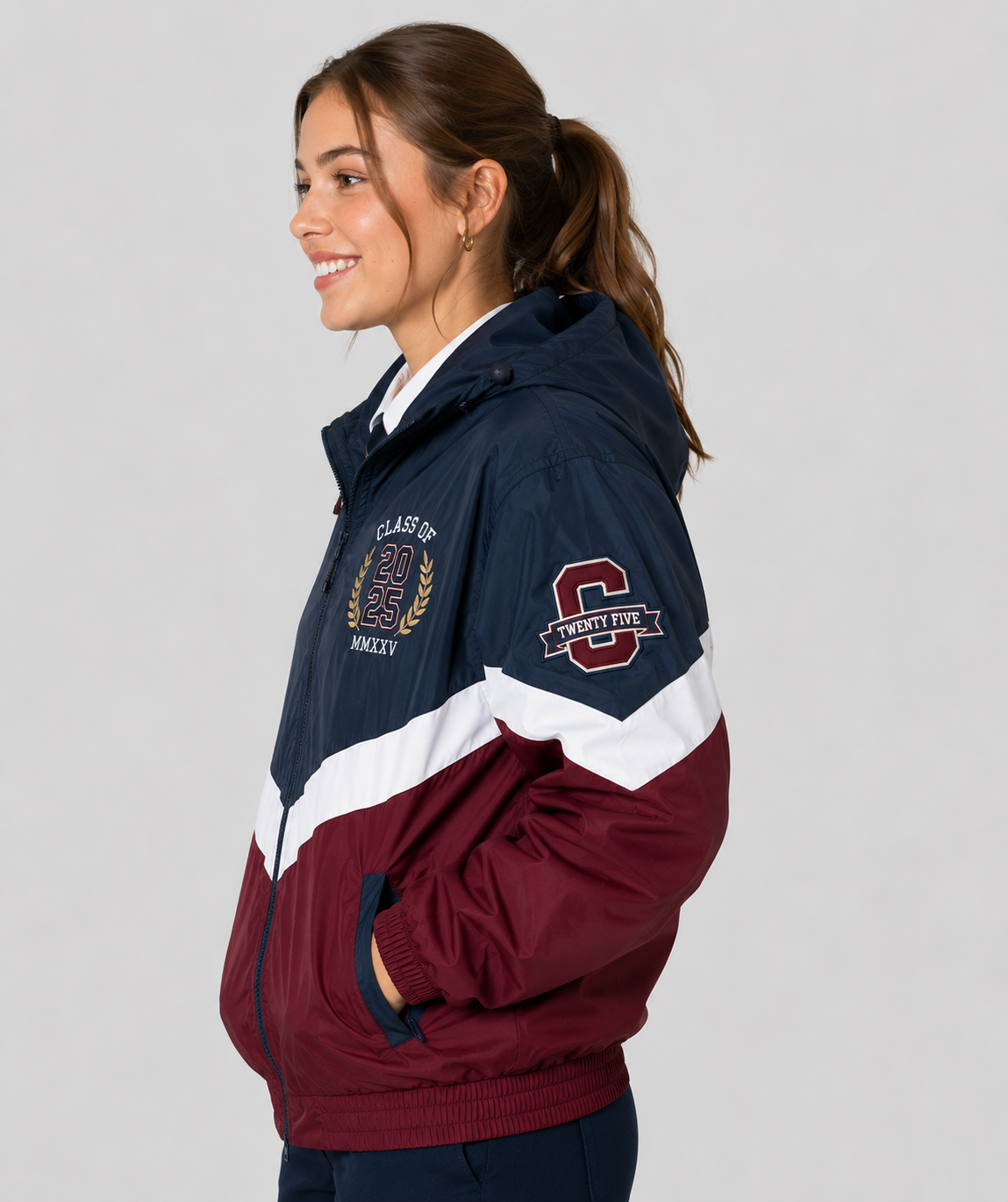 Heritage Track Windbreaker Matric Jacket