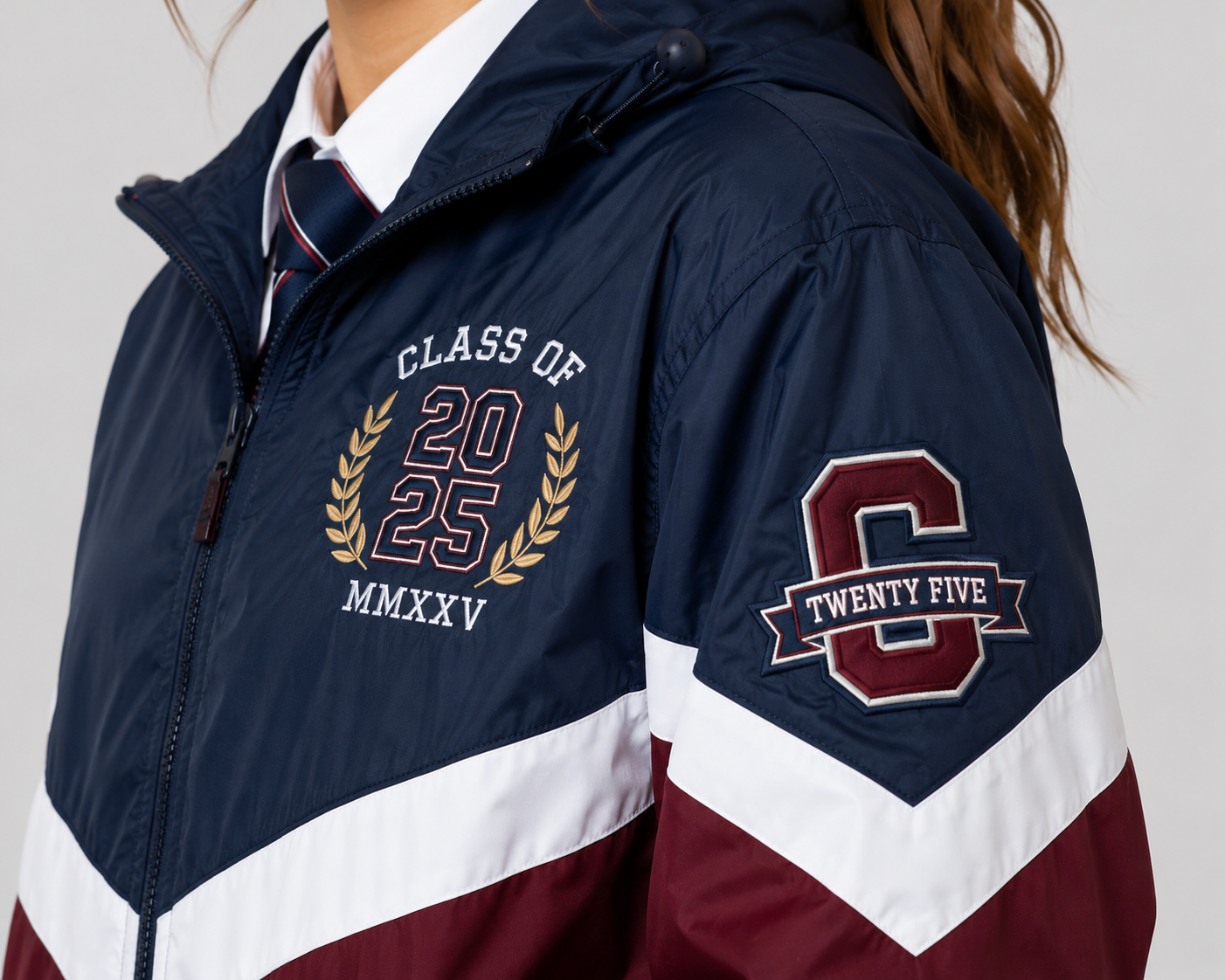 Heritage Track Windbreaker Matric Jacket