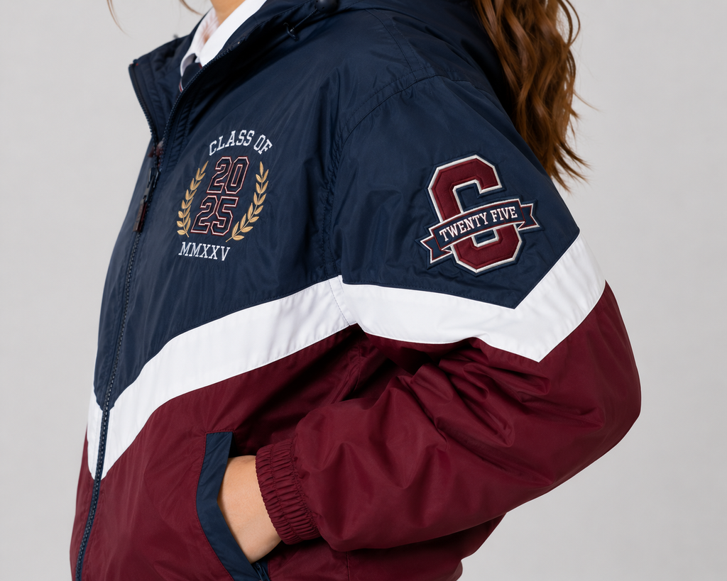 Heritage Track Windbreaker Matric Jacket