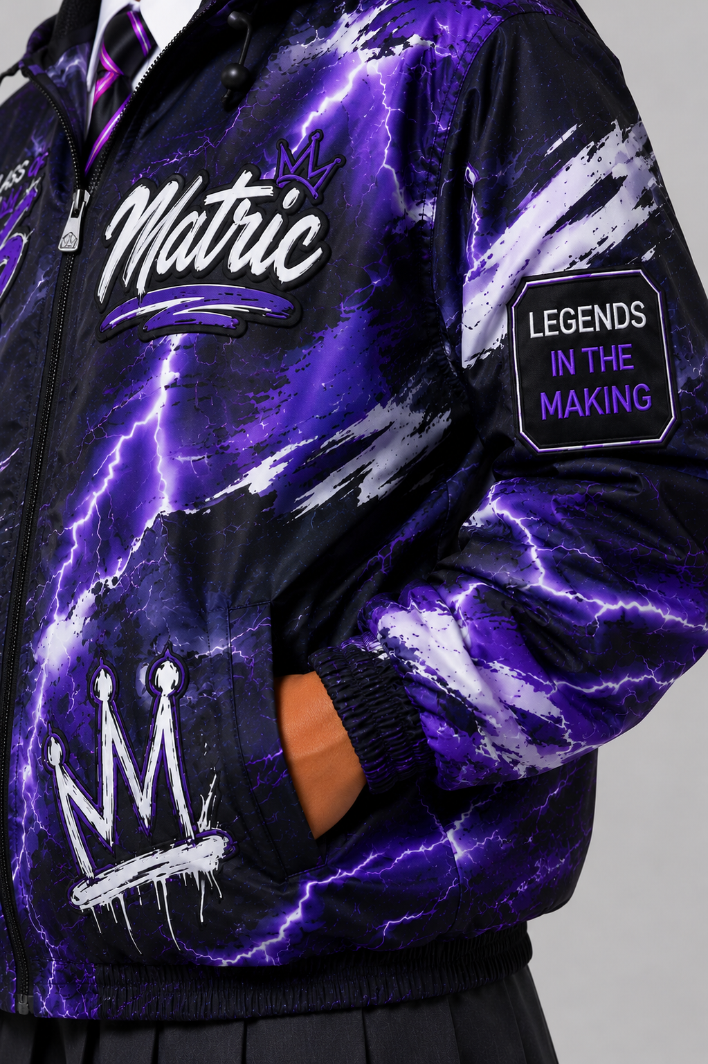 Storm Graphic Windbreaker Matric Jacket