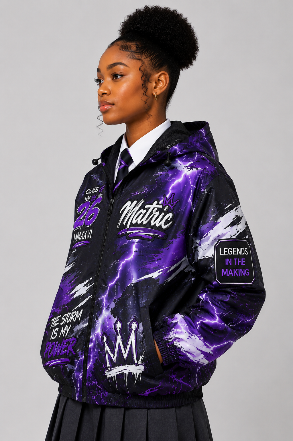 Storm Graphic Windbreaker Matric Jacket