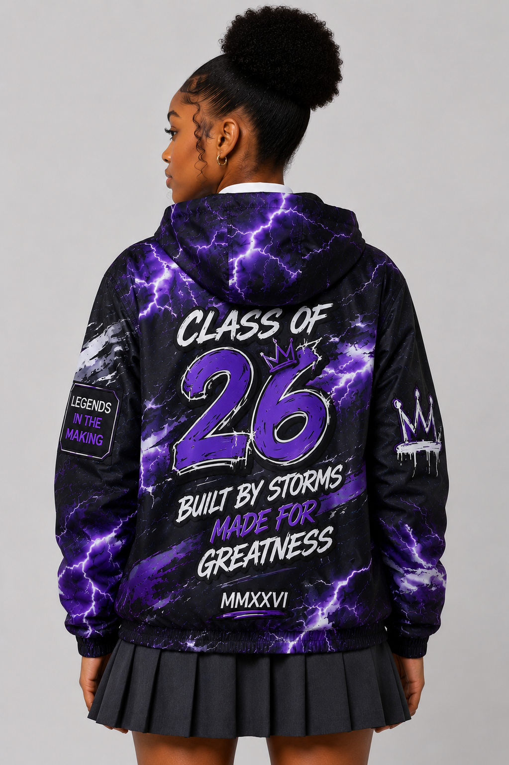 Storm Graphic Windbreaker Matric Jacket