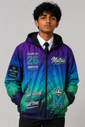 Gradient Windbreaker Matric Jacket