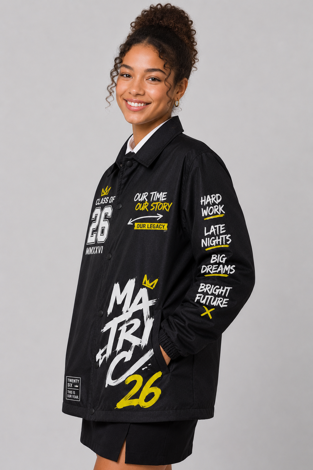 Typographic Coach Matric Jacket