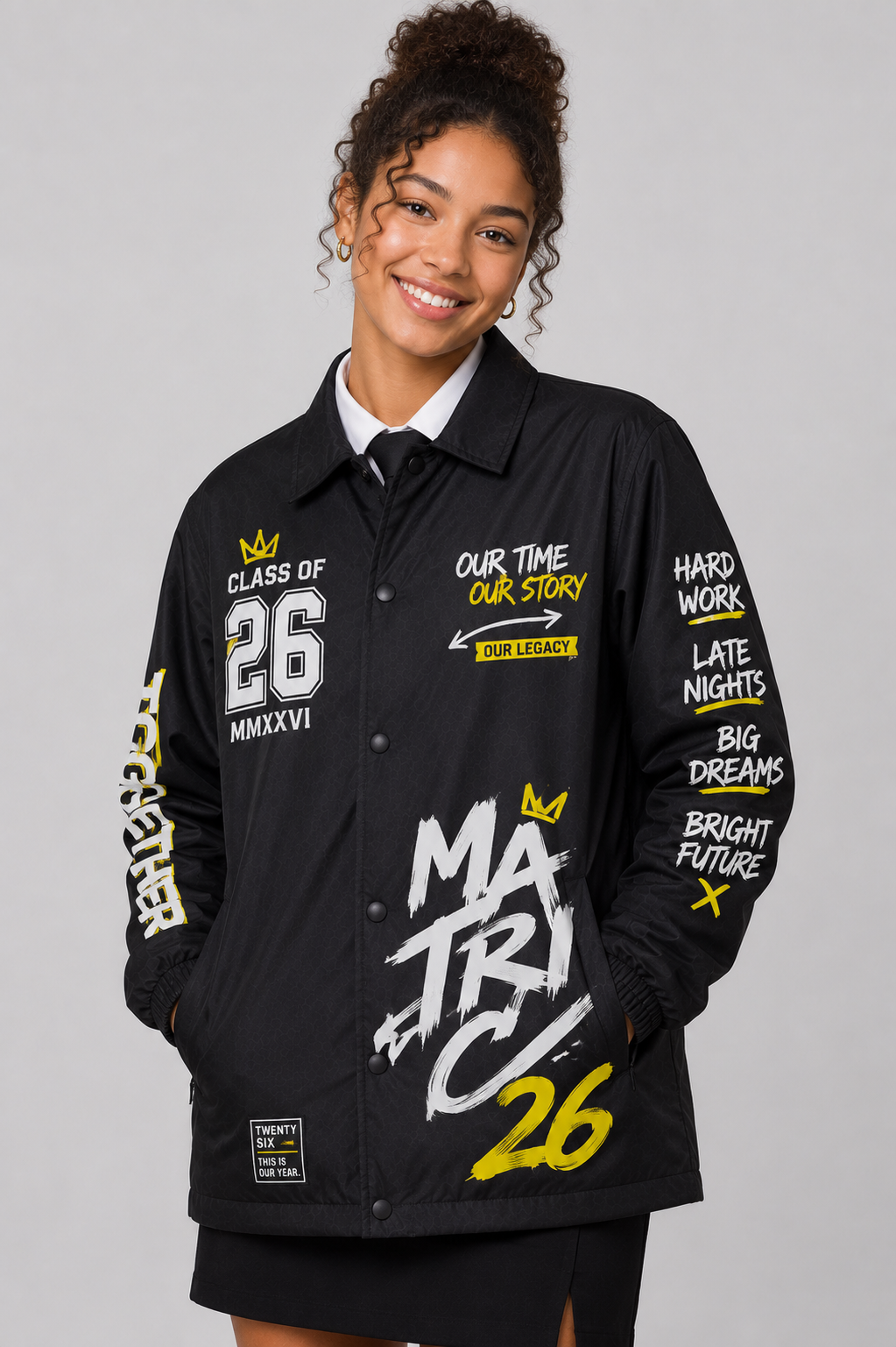 Typographic Coach Matric Jacket