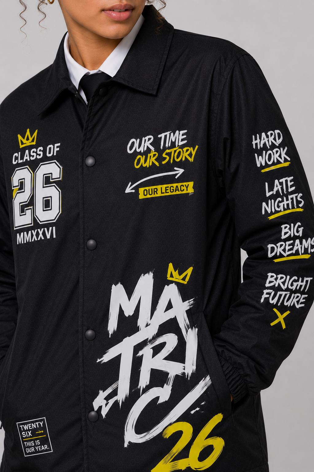 Typographic Coach Matric Jacket