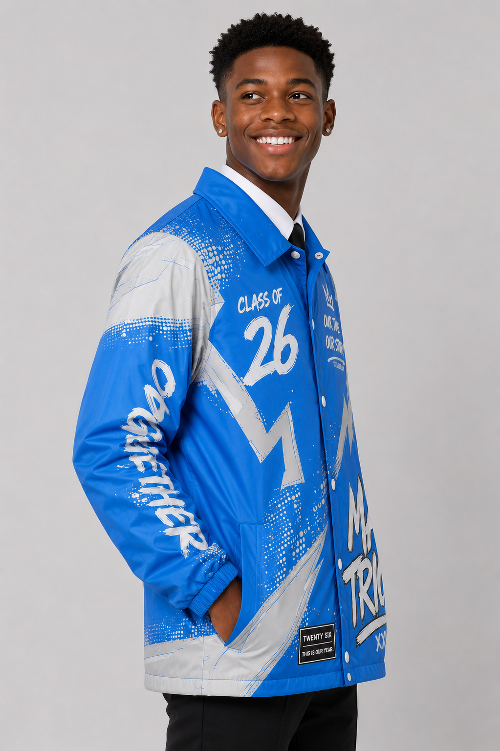 Reflective Graphic Coach Matric Jacket