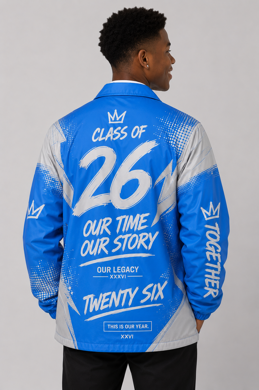 Reflective Graphic Coach Matric Jacket