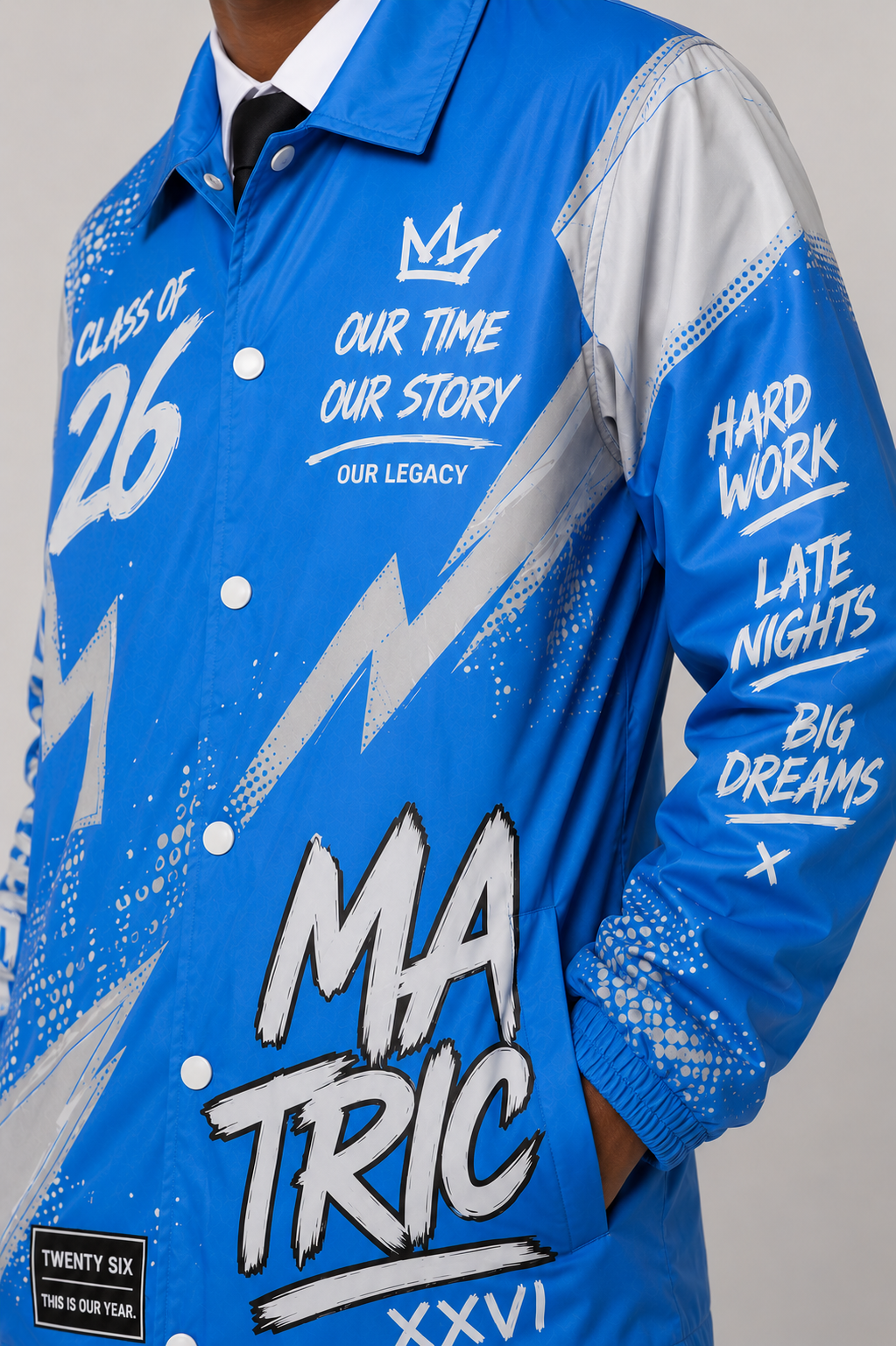 Reflective Graphic Coach Matric Jacket