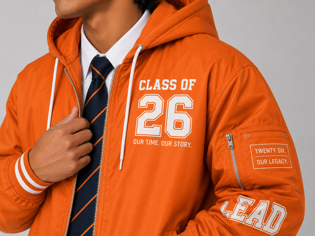Oversized Street Hoodie Matric Jacket