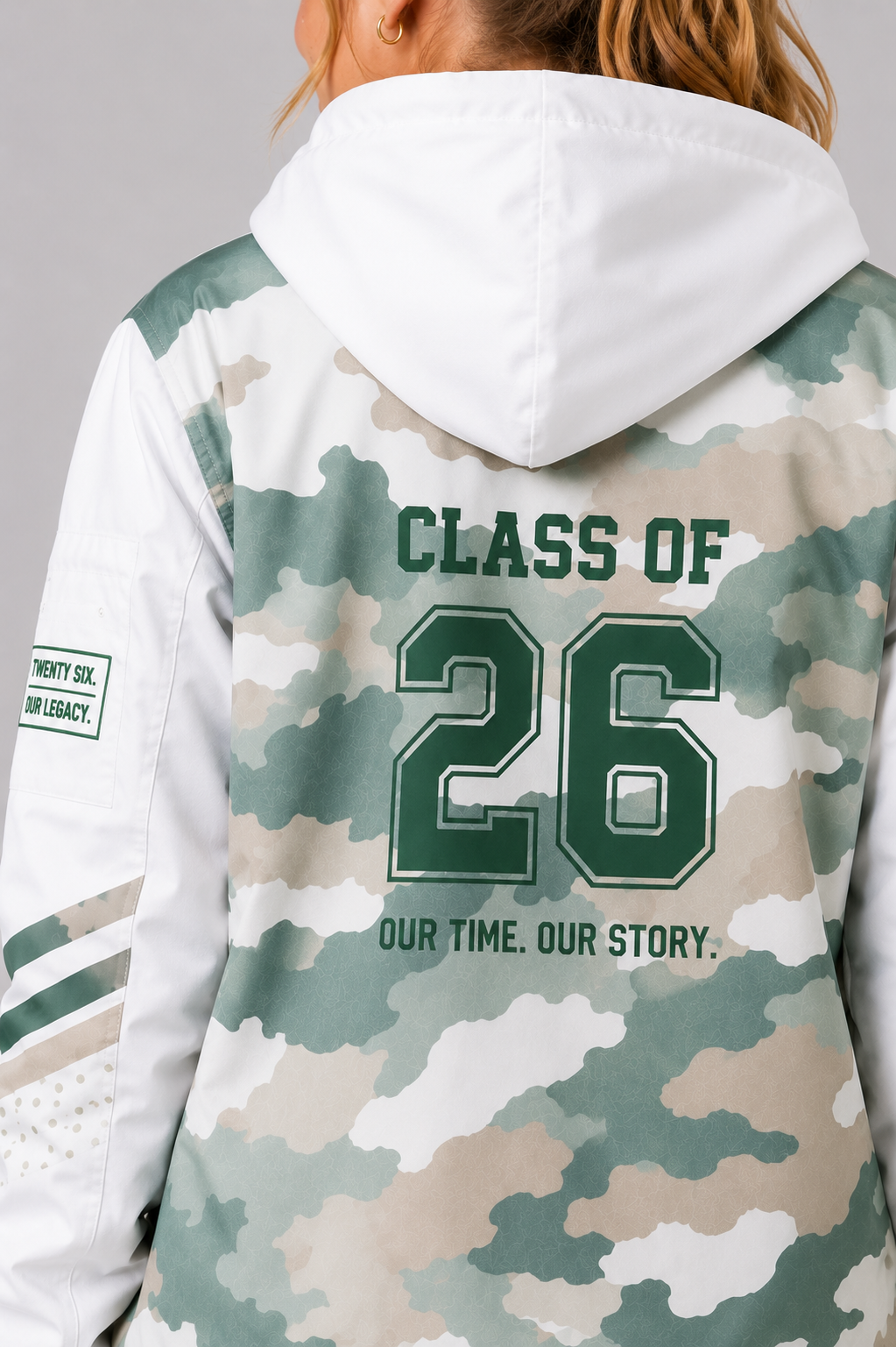 Camo Hooded Matric Jacket