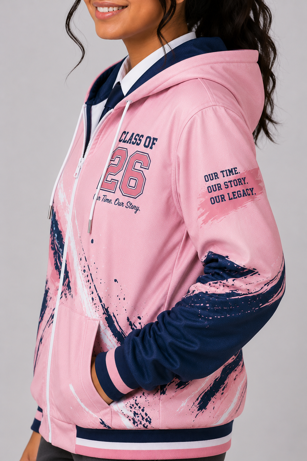 Urban Graphic Hoodie Matric Jacket