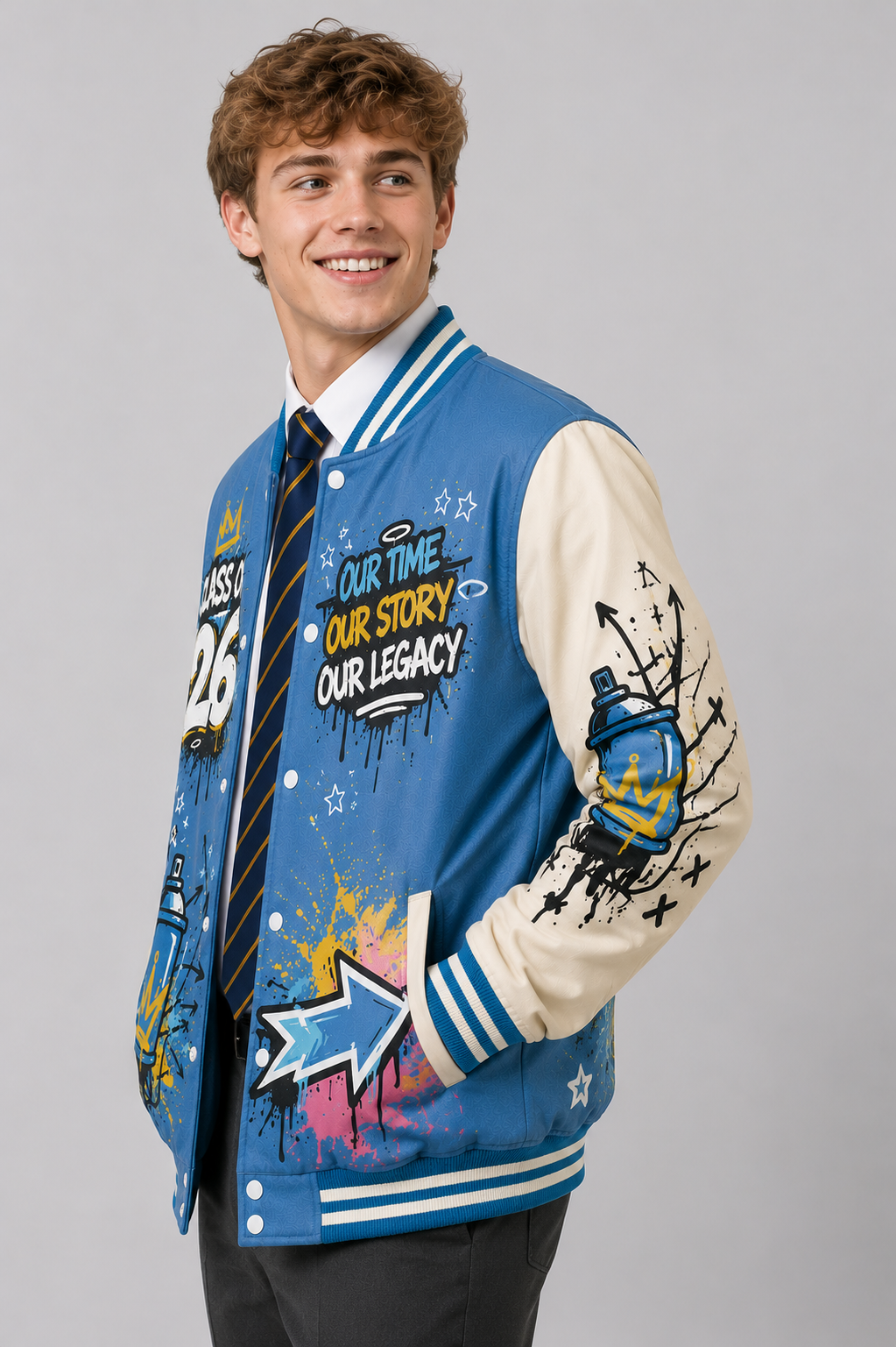 Street Art Varsity Matric Jacket
