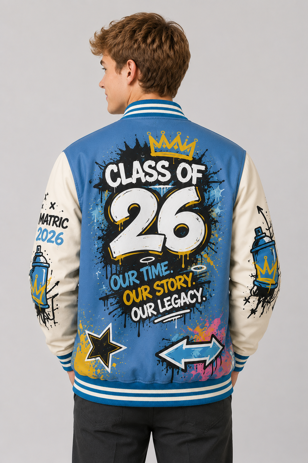 Street Art Varsity Matric Jacket