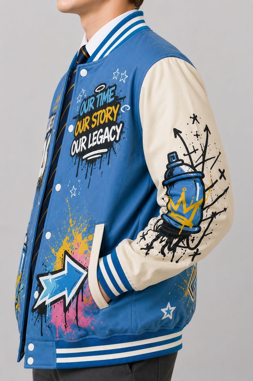 Street Art Varsity Matric Jacket
