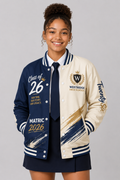 Split Colour Varsity Matric Jacket