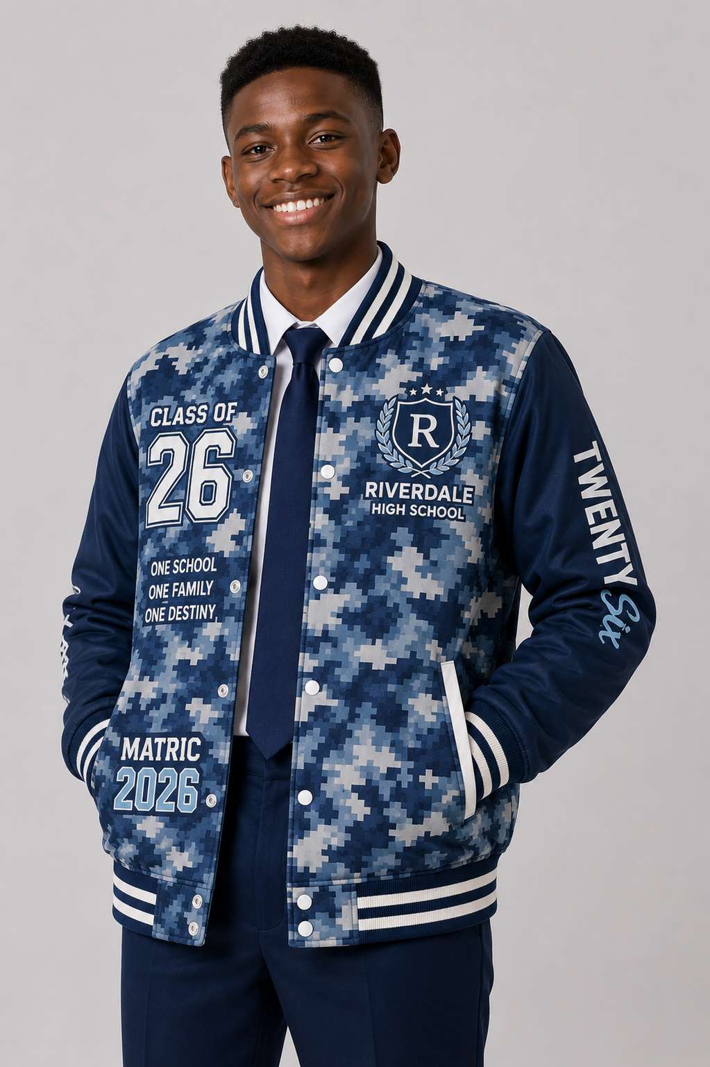 Digital Camo Varsity