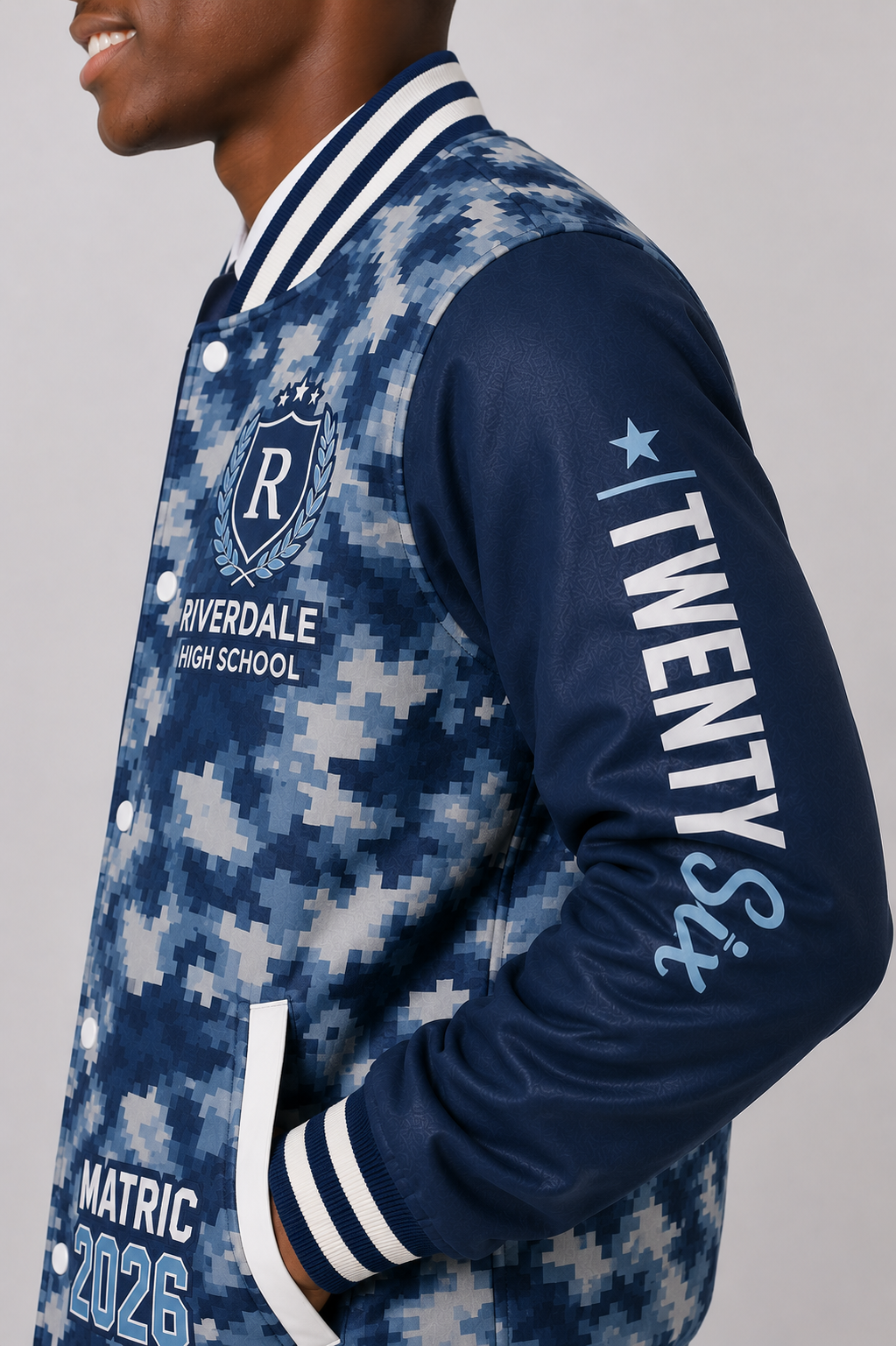 Digital Camo Varsity